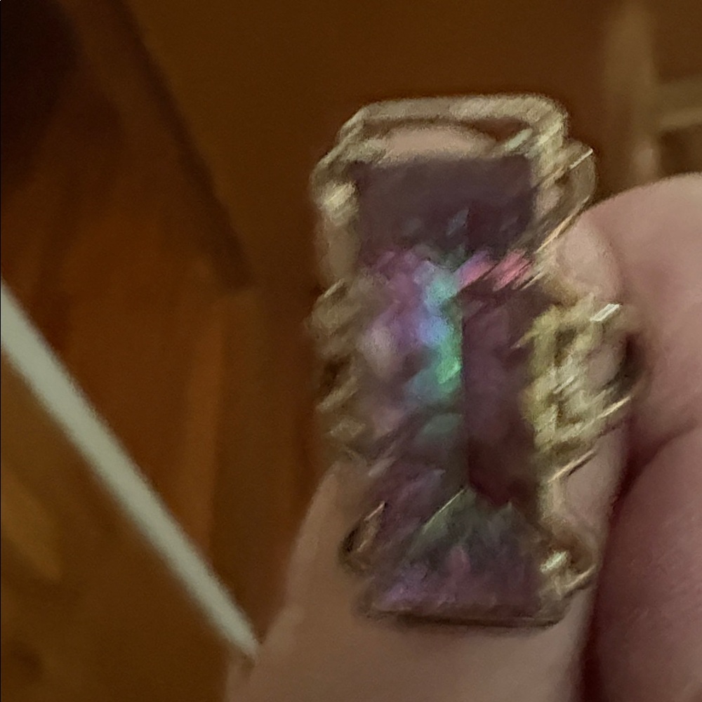 COPY - COPY - Mystic topaz sterling ring - Picture 2 of 10
